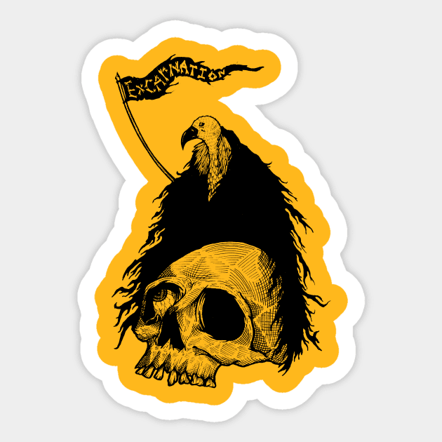 Excarnation Sticker by Pipe Dreams Clothing Co.